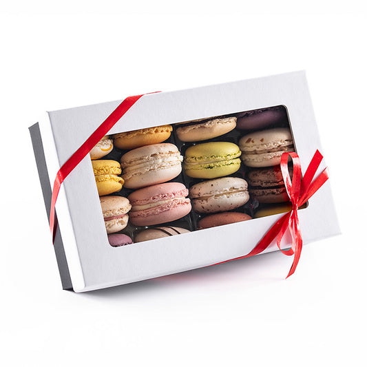 Coffret 16 macarons