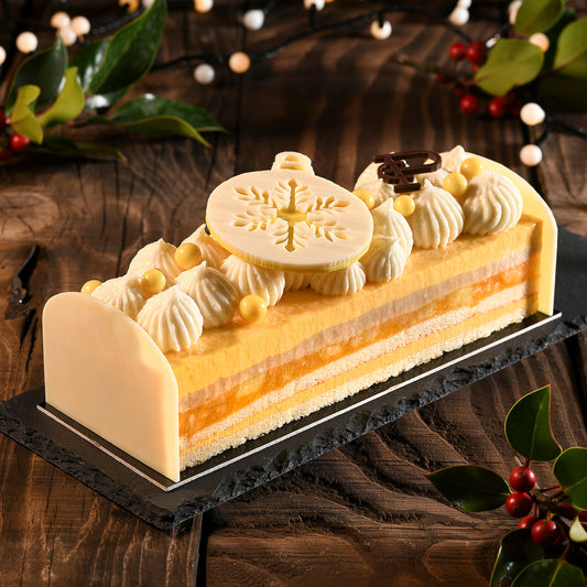 Bûche Féérie des îles - Entremet de Noël