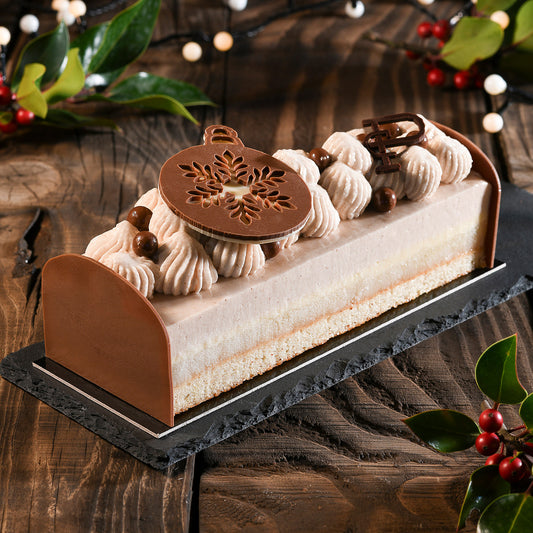 Bûche Forêt enchantée - Entremet de Noël