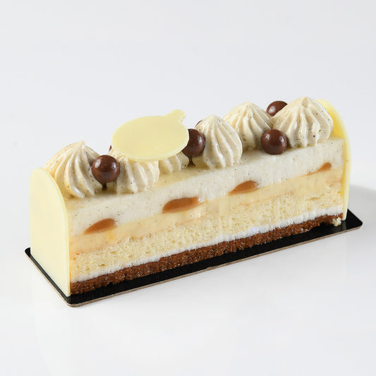 Bûche Individuelle -  Flocon de Noël