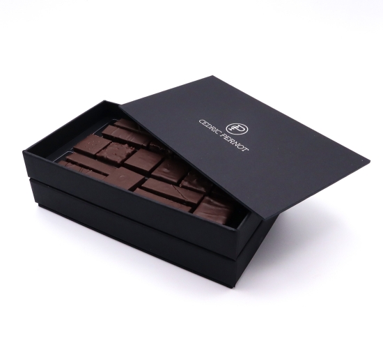 Chocolats assortis - boîte de 250 g - chocolat noir