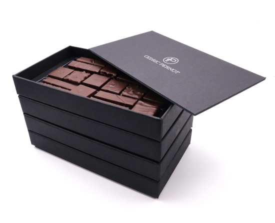 Boîte de chocolats assortis - 500 g - chocolat noir